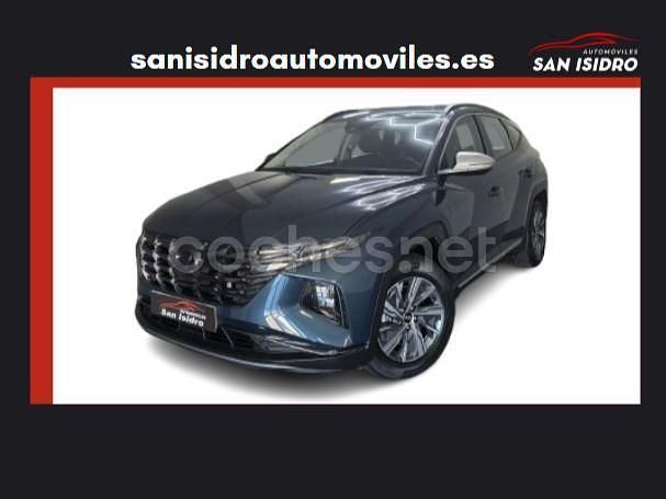 Azul Usado 2022 Hyundai Tucson SUV | 20.990 € (Precio justo) - Imagen 1/4