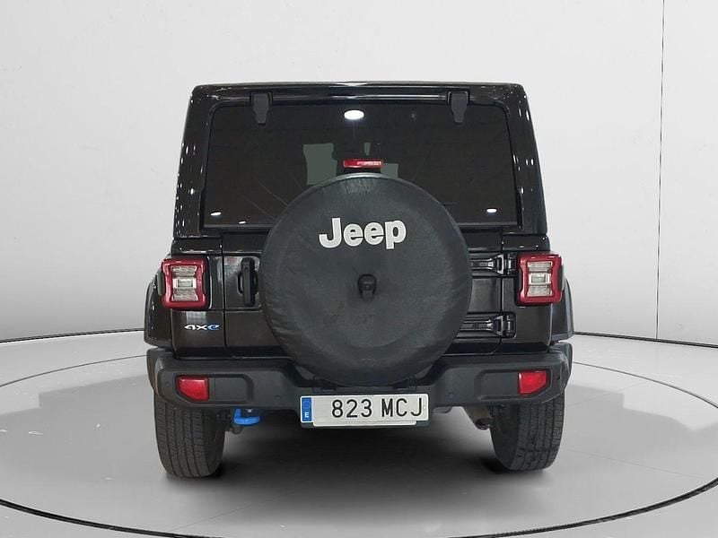Usado Jeep Wrangler Sahara 381 CV (280 kW) 2022 Negro SUV