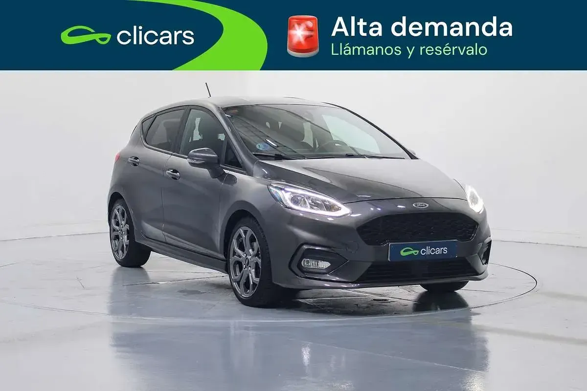 Usado Ford Fiesta ST-Line 76 CV (55 kW) 2019 Gris Utilitario
