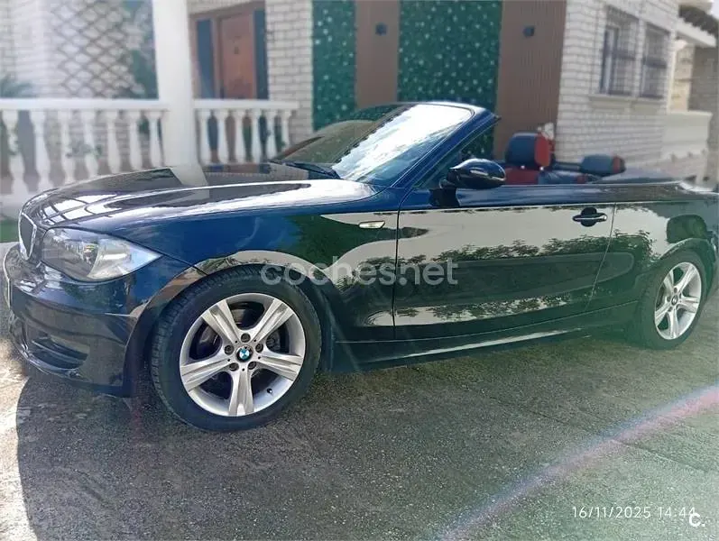 Usado BMW 120 Cabriolet 170 HP (125 kW) 2008 Preto Cabrios