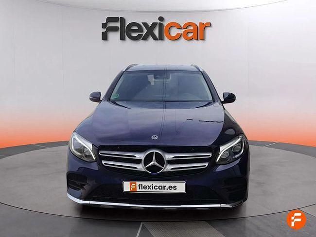 Usado Mercedes GLC220 170 CV (125 kW) 2018 Azul SUV