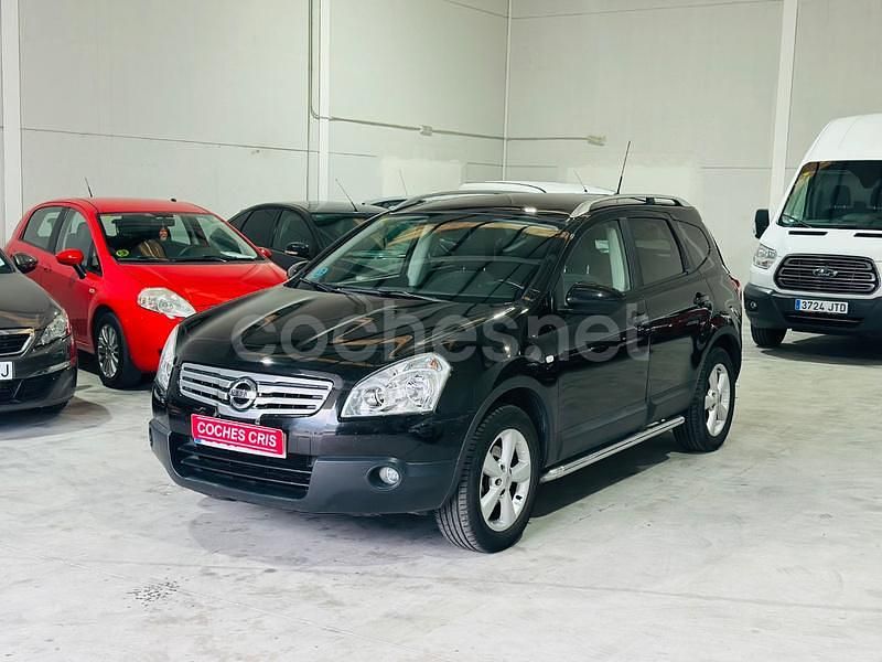 Negro Usado 2009 Nissan Qashqai +2 Tekna SUV | 7999 € (Super precio) - Imagen 1/4