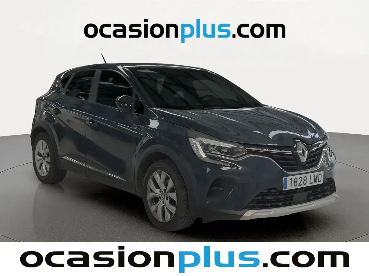 Usado Renault Captur Intens 115 CV (84 kW) 2021 Azul SUV