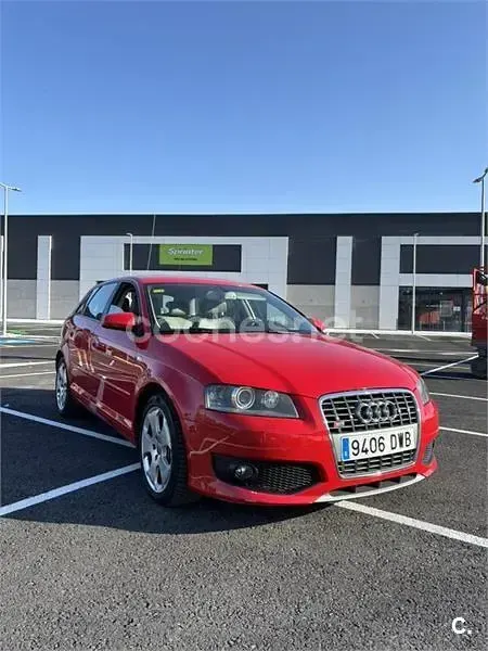 Usado Audi A3 Ambition 250 CV (183 kW) 2006 Rojo Utilitario