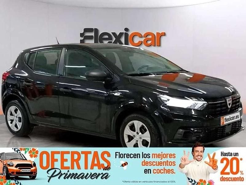 Usado Dacia Sandero Comfort 91 HP (66 kW) 2022 Preto Citadino
