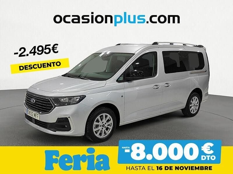 Gris Usado 2023 Ford Tourneo Connect Titanium Monovolumen | 27.450 € (Precio justo) - Imagen 1/4