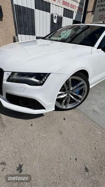 Usado Audi S7 Sportback 419 CV (308 kW) 2014 Blanco Utilitario