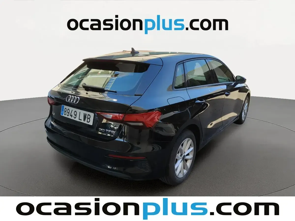 Usado Audi A3 Sportback 110 CV (80 kW) 2022 Negro Utilitario