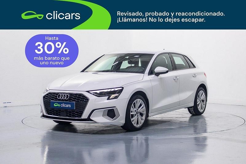 Usado Audi A3 Sportback e-tron Advanced 110 CV (80 kW) 2022 Blanco Utilitario