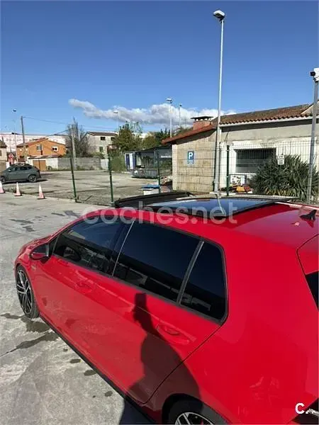 Usado VW Golf VII GTD 184 CV (135 kW) 2015 Rojo Berlina
