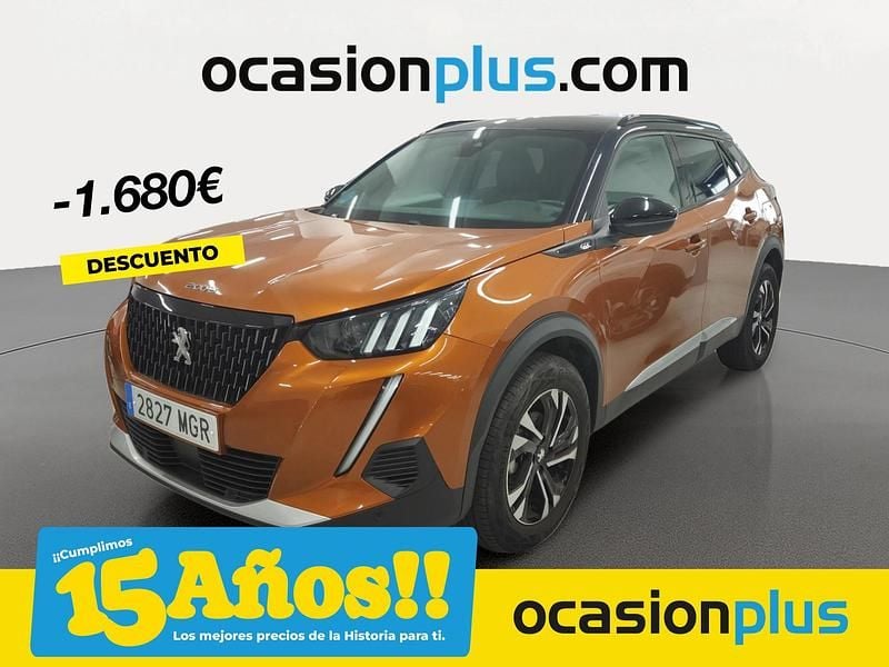 Naranja Usado 2023 Peugeot 2008 GTi SUV | 18.490 € (Buen precio) - Imagen 1/4