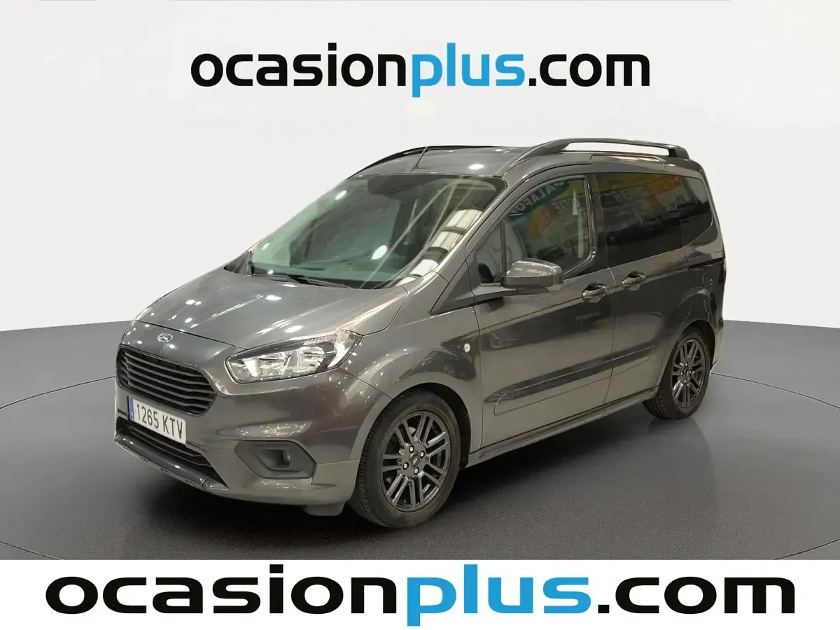 Usado Ford Tourneo Courier Sport 102 CV (75 kW) 2019 Gris Monovolumen