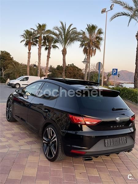 Usado Seat Leon CUPRA 280 CV (205 kW) 2015 Negro Berlina