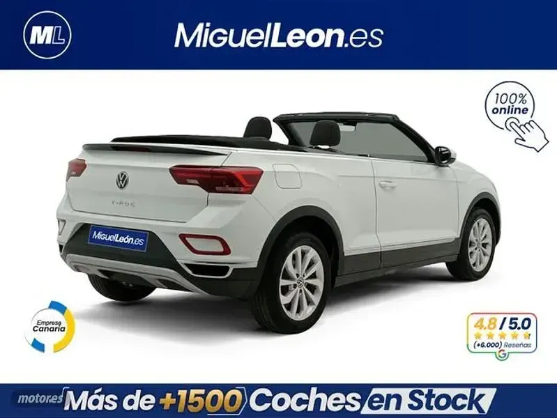 Usado VW T-Roc Style 111 CV (81 kW) 2022 Blanco SUV