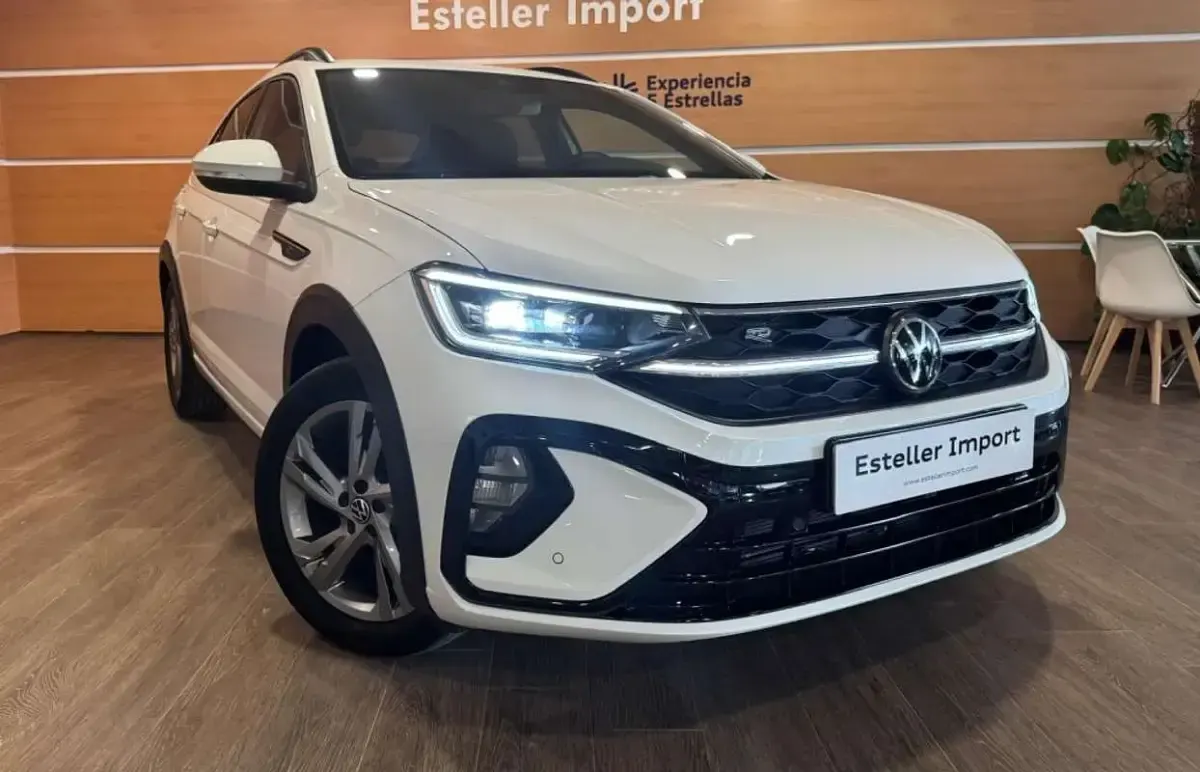 Usado VW Taigo R-line 150 CV (110 kW) 2022 Blanco SUV