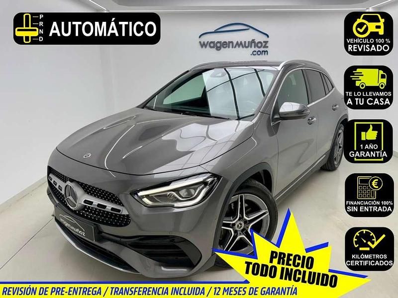 Gris Usado 2021 Mercedes GLA200 SUV | 30.900 € (Precio justo) - Imagen 1/4