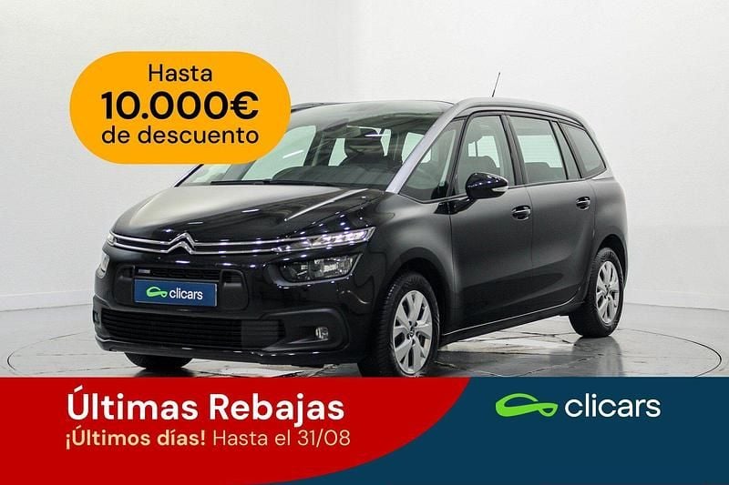 Negro Usado 2017 Citroën Grand C4 Picasso Live Monovolumen | 10.490 € (Buen precio) - Imagen 1/4