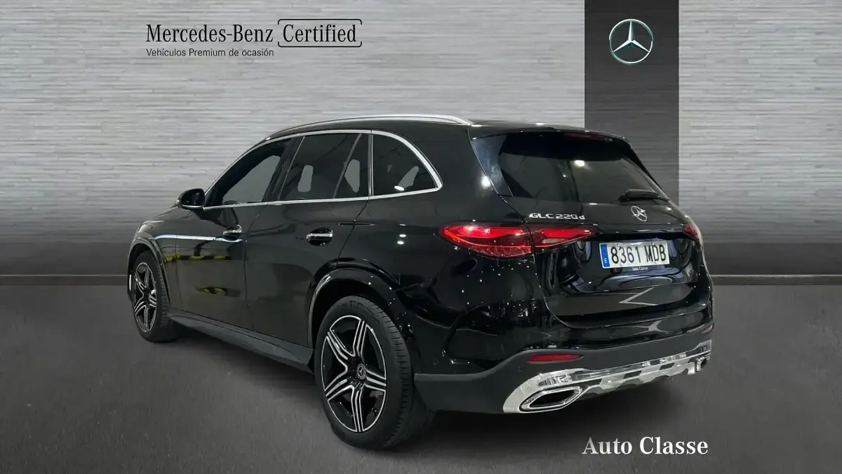 Usado Mercedes GLC220 194 CV (142 kW) 2022 Negro SUV