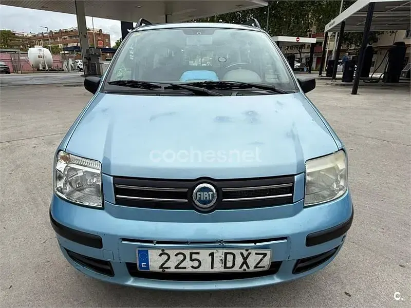 Usado Fiat Panda Dynamic 60 CV (44 kW) 2006 Azul Utilitario