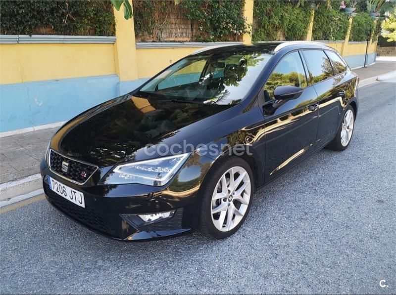 Brugt Seat Leon ST FR 150 HK (110 kW) 2016 Sort Stationcar