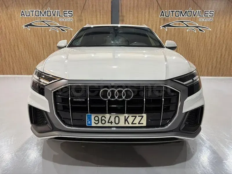Usado Audi Q8 S-Line 286 CV (210 kW) 2019 Blanco SUV