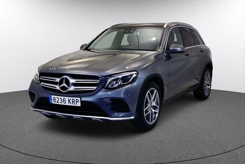 Gris Usado 2018 Mercedes GLC250 SUV | 34.140 € (Precio justo) - Imagen 1/4