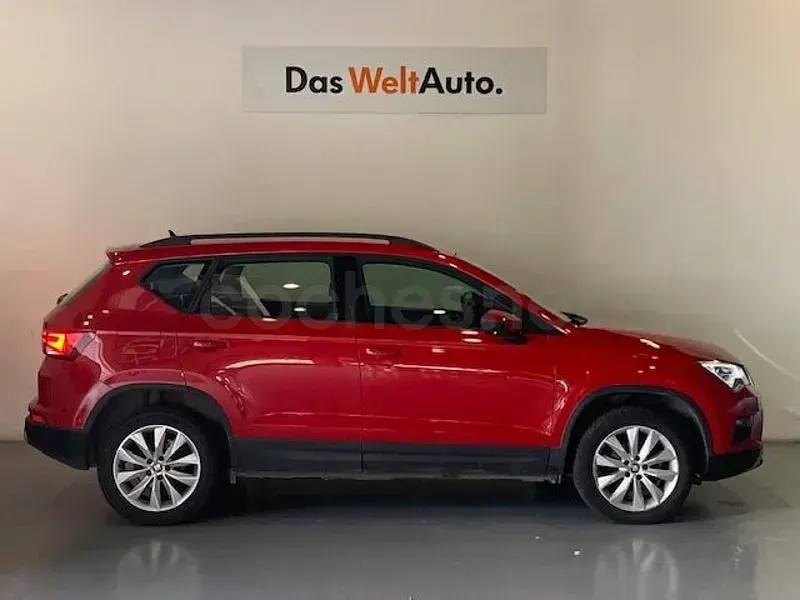 Usado Seat Ateca Style 150 CV (110 kW) 2020 Rojo SUV