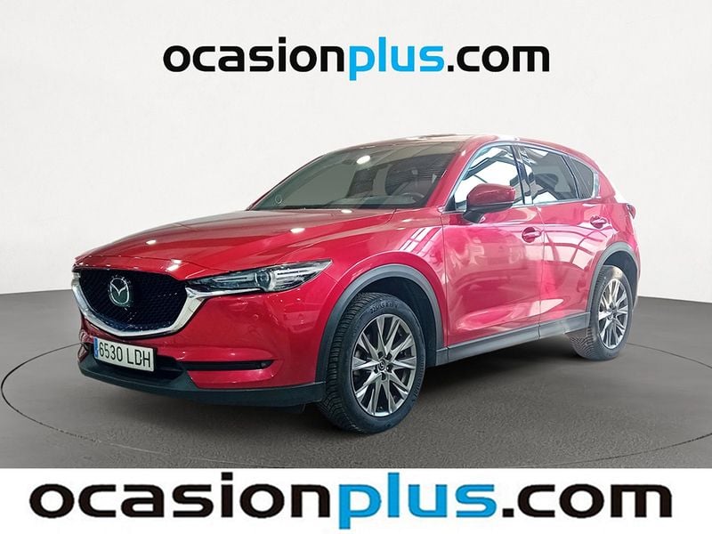 Rojo Usado 2019 Mazda CX-5 Signature SUV | 19.091 € (Buen precio) - Imagen 1/4