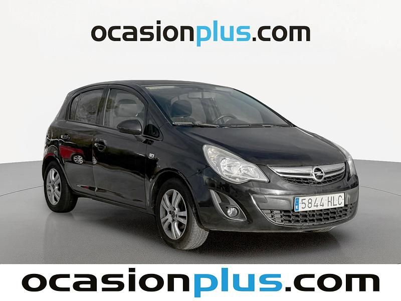 Usado Opel Corsa Expression 86 CV (63 kW) 2012 Negro Utilitario