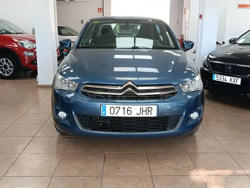 Usado Citroën C-Elysee I Exclusive 100 CV (73 kW) 2015 Azul Berlina