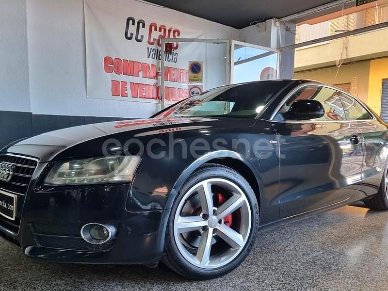 Negro Usado 2008 Audi A5 S-Line Coupe | 9000 € (Caro) - Imagen 1/4