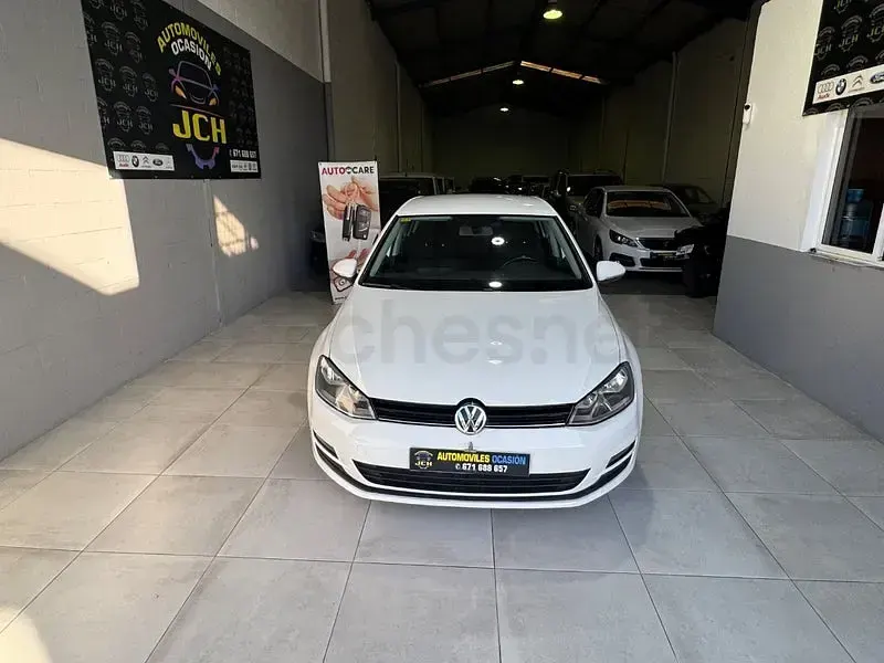 Usado VW Golf VII Advance 105 CV (77 kW) 2014 Blanco Berlina