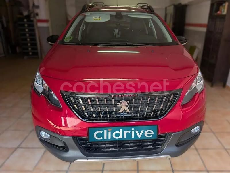 Usado Peugeot 2008 GT-line 130 CV (95 kW) 2017 Granate SUV