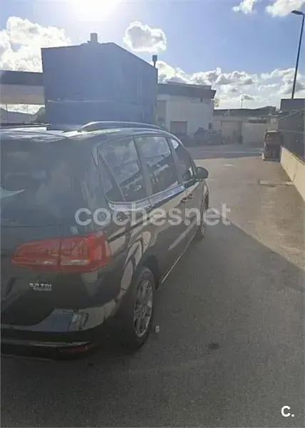 Usado VW Sharan Advance 140 CV (102 kW) 2011 Negro Monovolumen