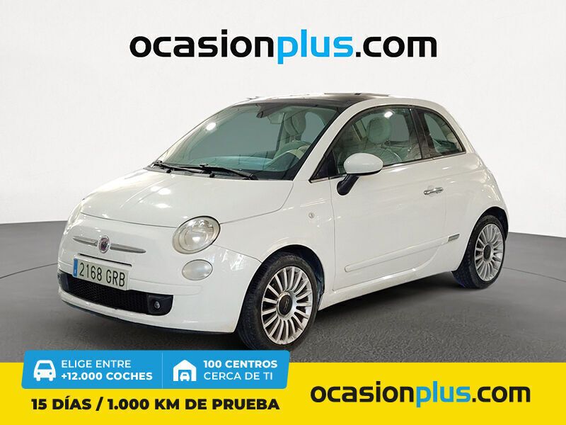 Blanco Usado 2009 Fiat 500 Pop Utilitario | 5990 € (Un poco caro) - Imagen 1/4