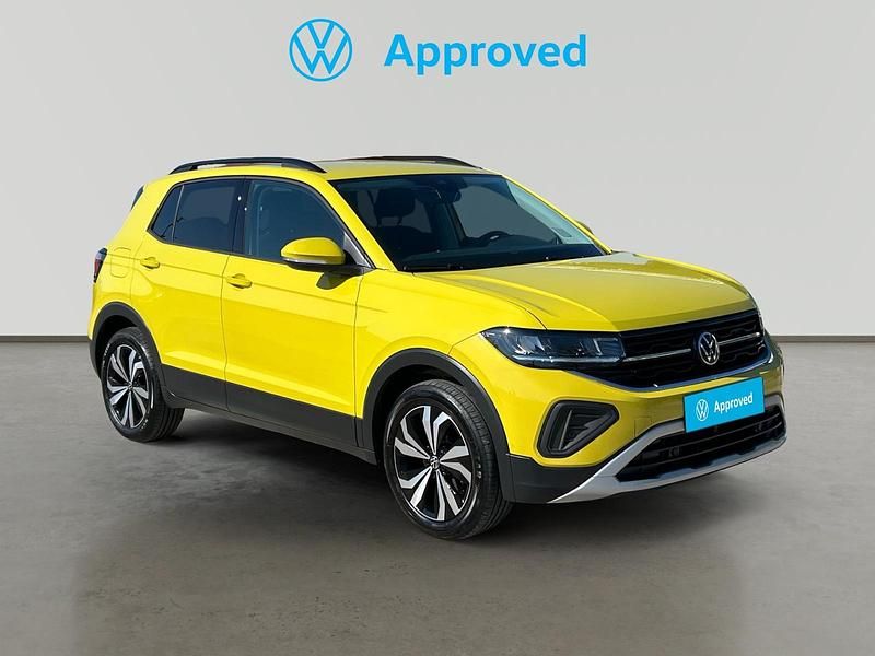 Amarillo chillooon Usado 2024 VW T-Cross Life SUV | 22.350 € (Un poco caro) - Imagen 1/4