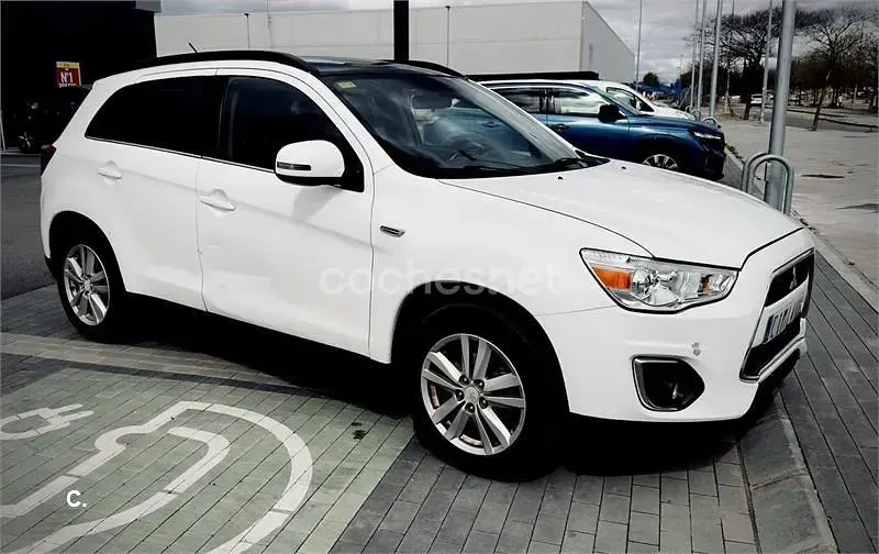 Usado Mitsubishi ASX 116 CV (85 kW) 2014 Blanco SUV