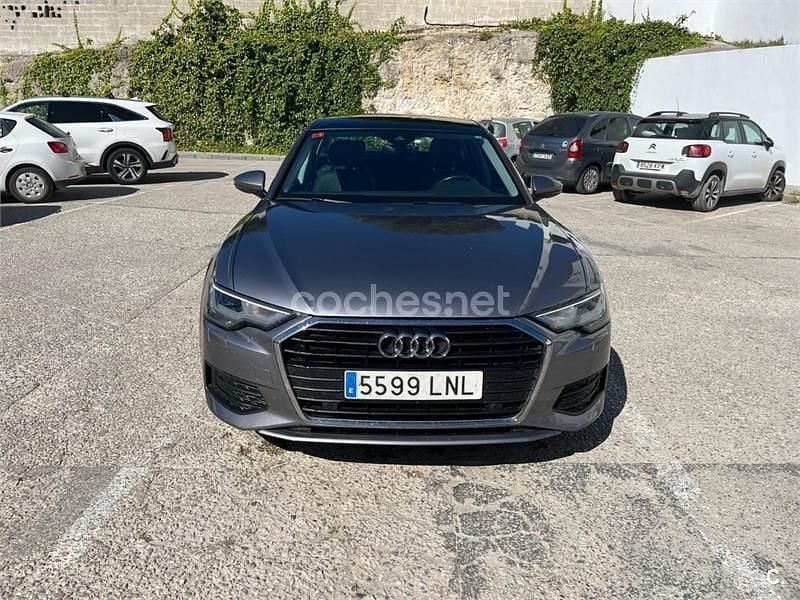 Gris / plata Usado 2021 Audi A6 S-Line Berlina | 28.800 € (Caro) - Imagen 1/4