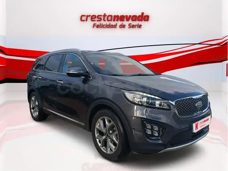 Usado Kia Sorento 200 CV (147 kW) 2017 Gris / plata SUV