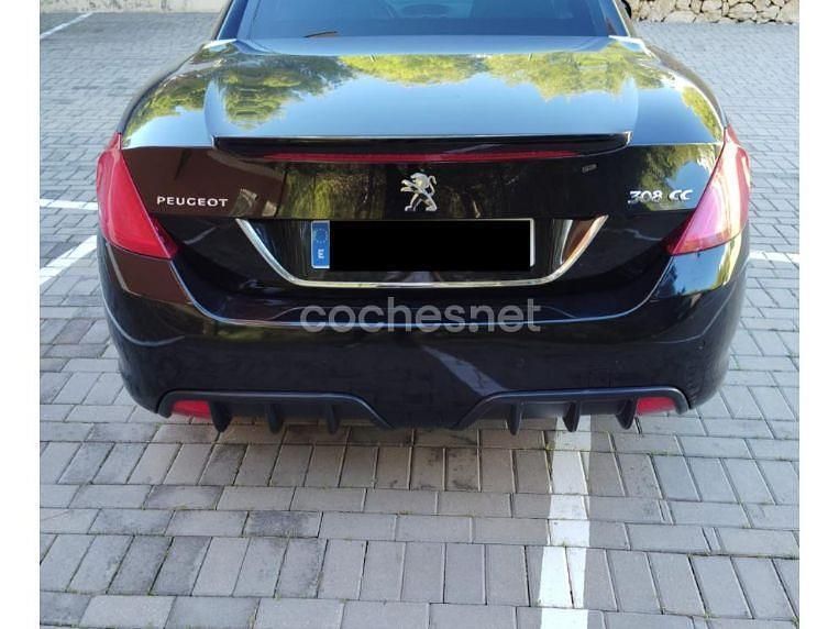 Usado Peugeot 308 CC Active 120 CV (88 kW) 2014 Negro Descapotable