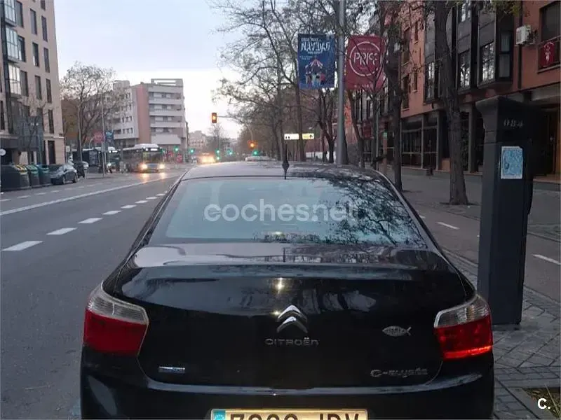 Usado Citroën C-Elysee I Exclusive 100 CV (73 kW) 2016 Negro Berlina