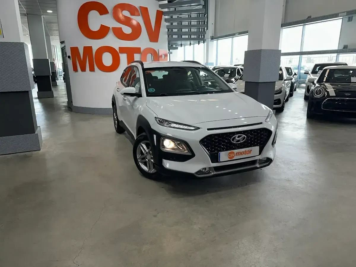 Usado Hyundai Kona 120 CV (88 kW) 2019 Blanco SUV
