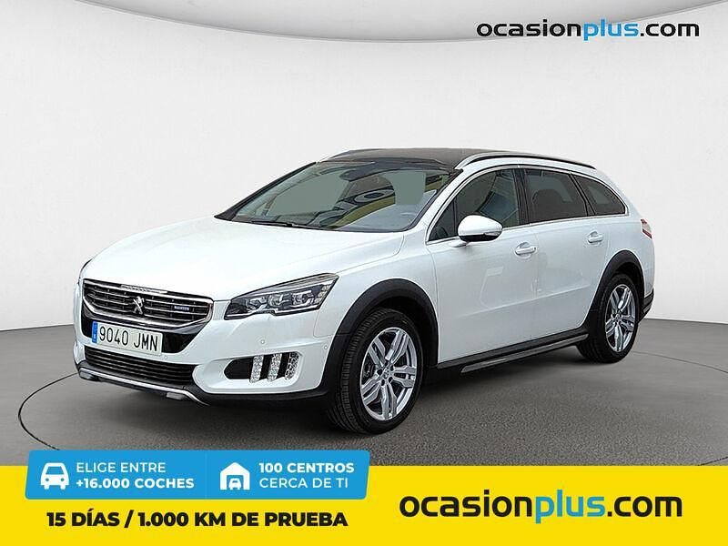 Blanco Usado 2016 Peugeot 508 RXH Familiar | 15.500 € (Un poco caro) - Imagen 1/4