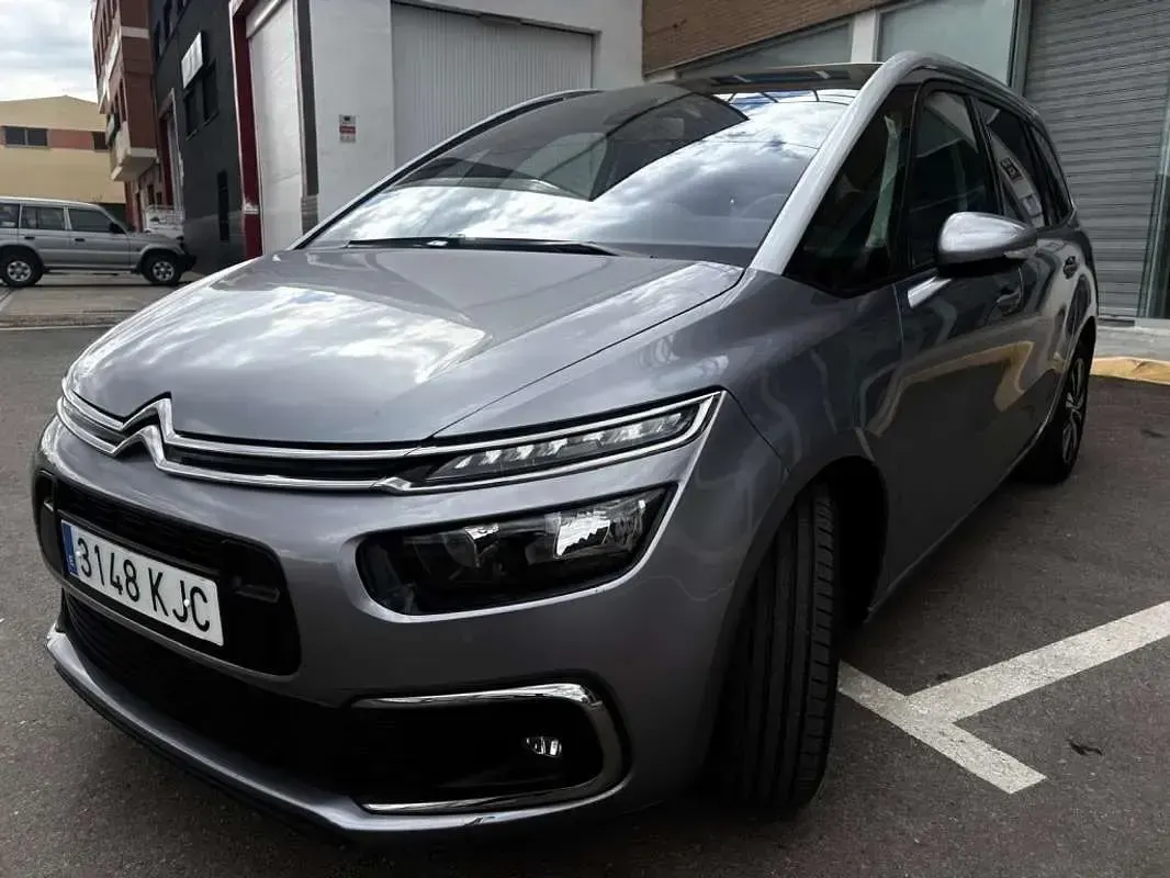 Usado Citroën C4 Picasso PureTech 131 CV (96 kW) 2018 Gris Monovolumen