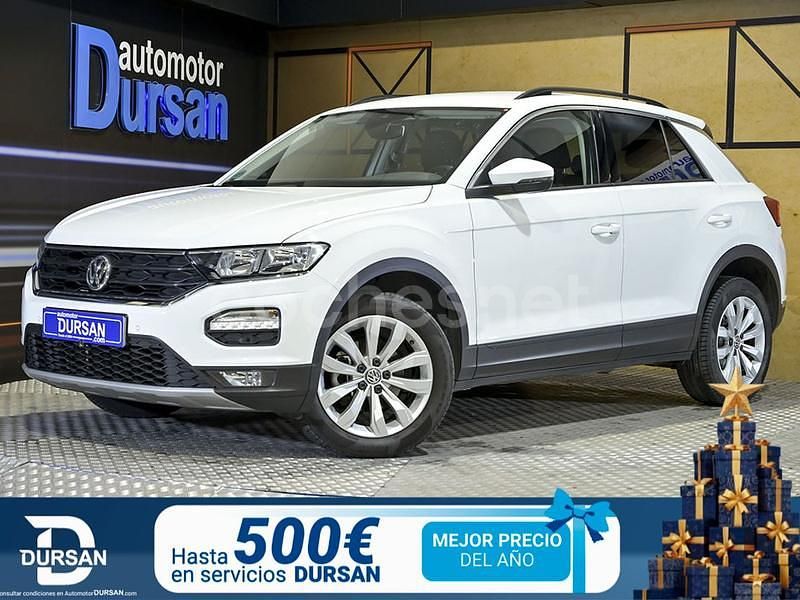 Blanco Usado 2019 VW T-Roc Advance SUV | 19.190 € (Precio justo) - Imagen 1/4