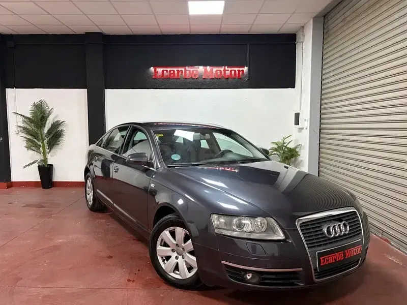 Usado Audi A6 177 CV (130 kW) 2007 Azul Berlina