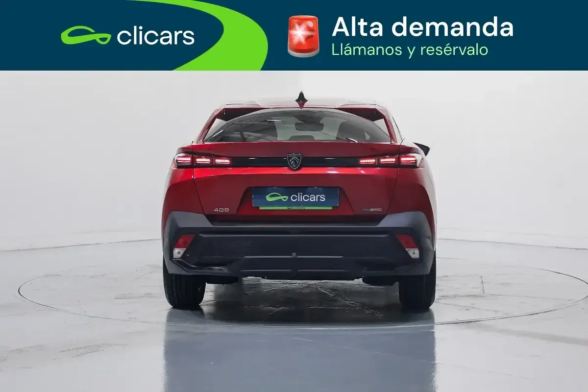 Usado Peugeot 408 Allure 181 CV (133 kW) 2024 Rojo SUV