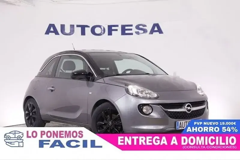 Usado Opel Adam Glam 87 CV (63 kW) 2018 Gris / plata Utilitario