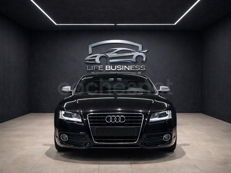 Usado Audi A5 S-Line 211 CV (155 kW) 2009 Negro Coupe