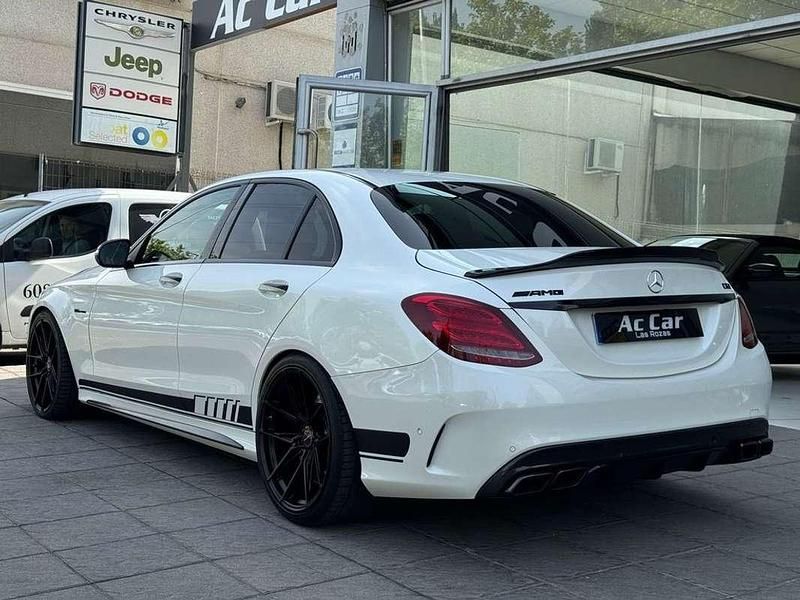 Usado Mercedes C63 AMG AMG 476 CV (350 kW) 2014 Blanco Berlina